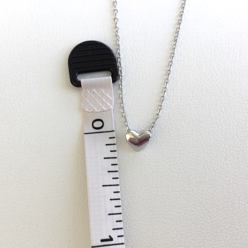 Sale $20 Firm! Sterling Silver Heart Necklace - Picture 7 of 16